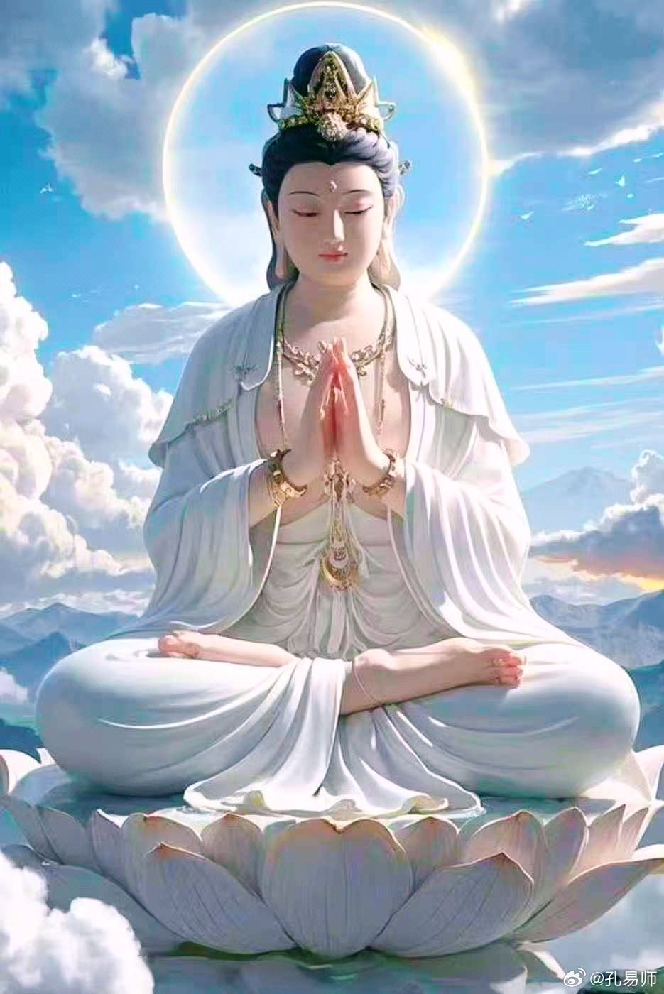 晨安吉祥菩萨送福，节日好运生生不息🌈🌈🌷🌷 ！！！ ​​​