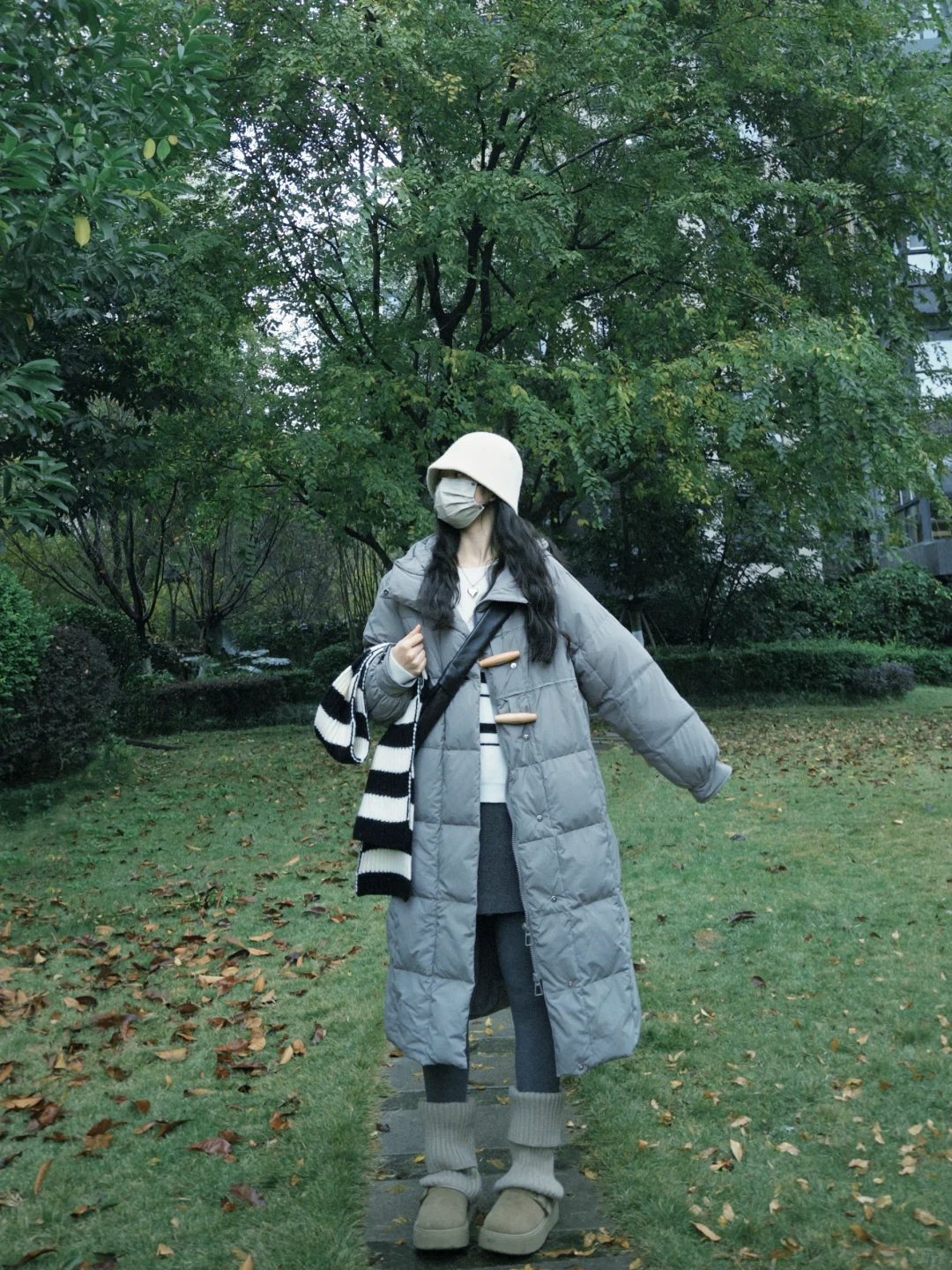冬天的第一件大被子羽绒服！