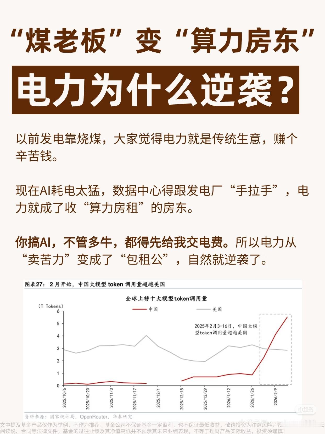 从烧煤苦力变身算力房东，电力板块逆袭逻辑彻底打通
 
曾经被当成传统公用股无人看