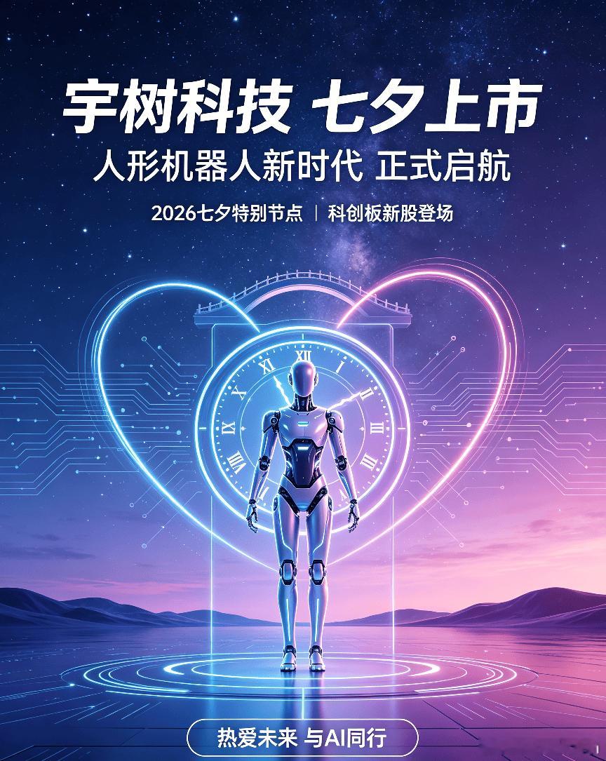 前言万语：宇树科技，你是是懂情调的，选在7月19日上市，农历七夕……宇树科技与A