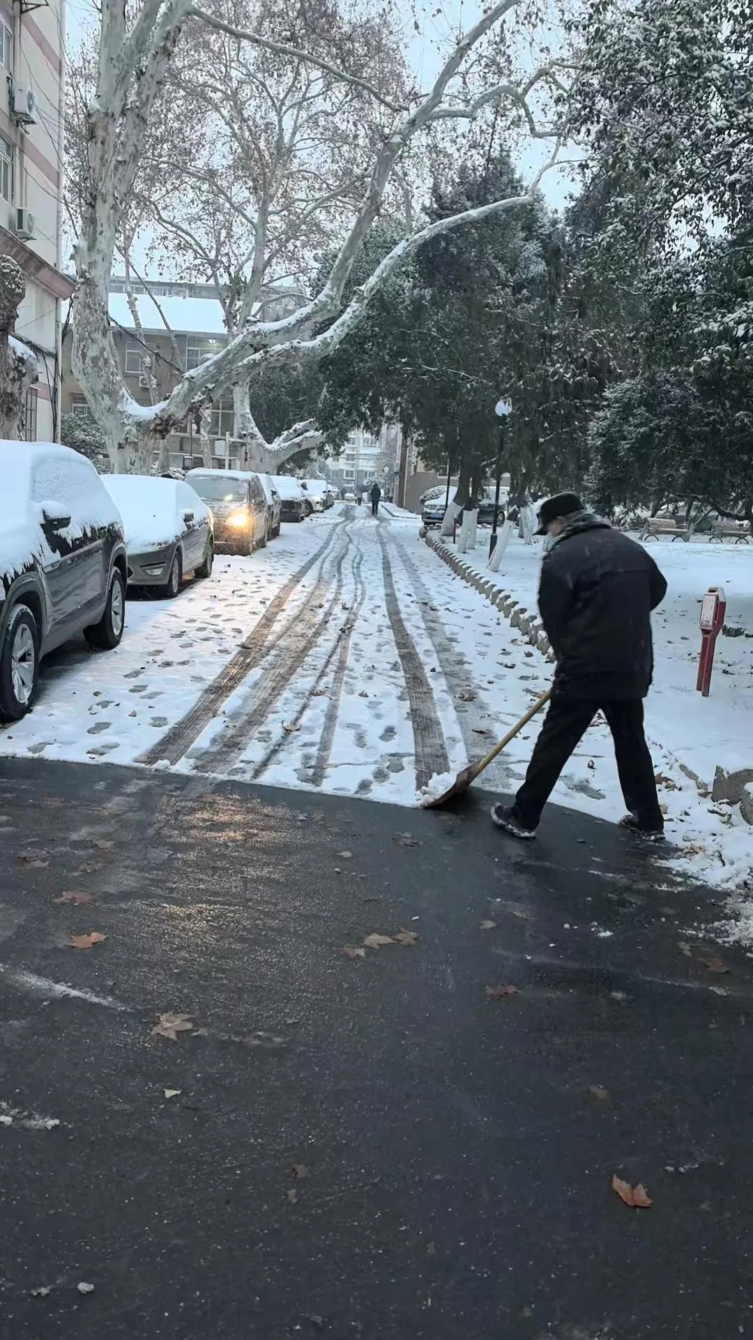 致敬劳动者！
当城市中多数人还在暖融融的被窝里酣眠，我们的环卫清洁工早已汗如雨下