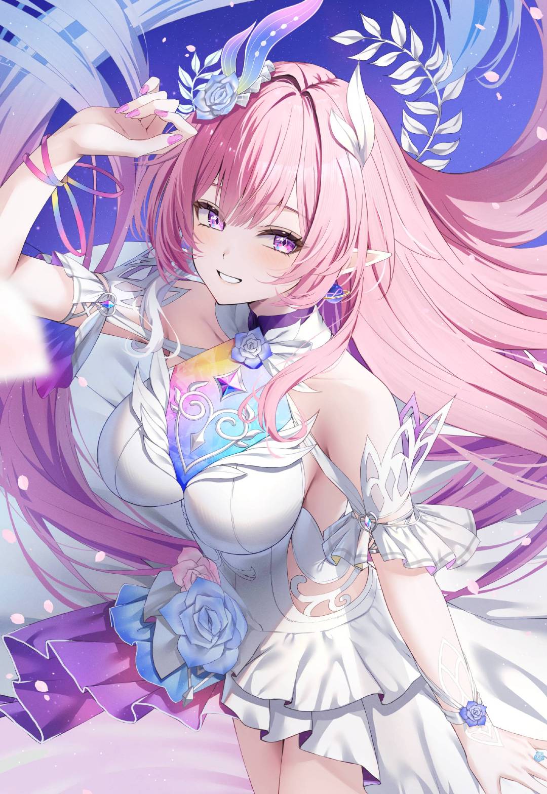 昔涟——崩坏：星穹铁道——画师: 咲乃@ お仕事募集中，网页链接