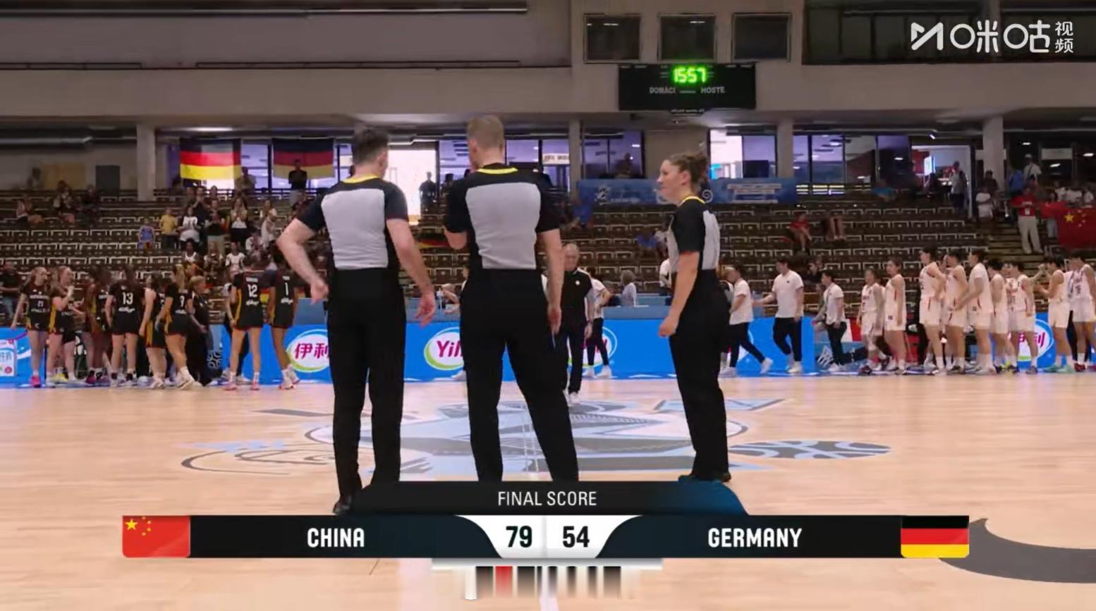FIBAU17世界杯 中国U17女篮25分大胜德国队，拿下小组赛两连胜。官方实力