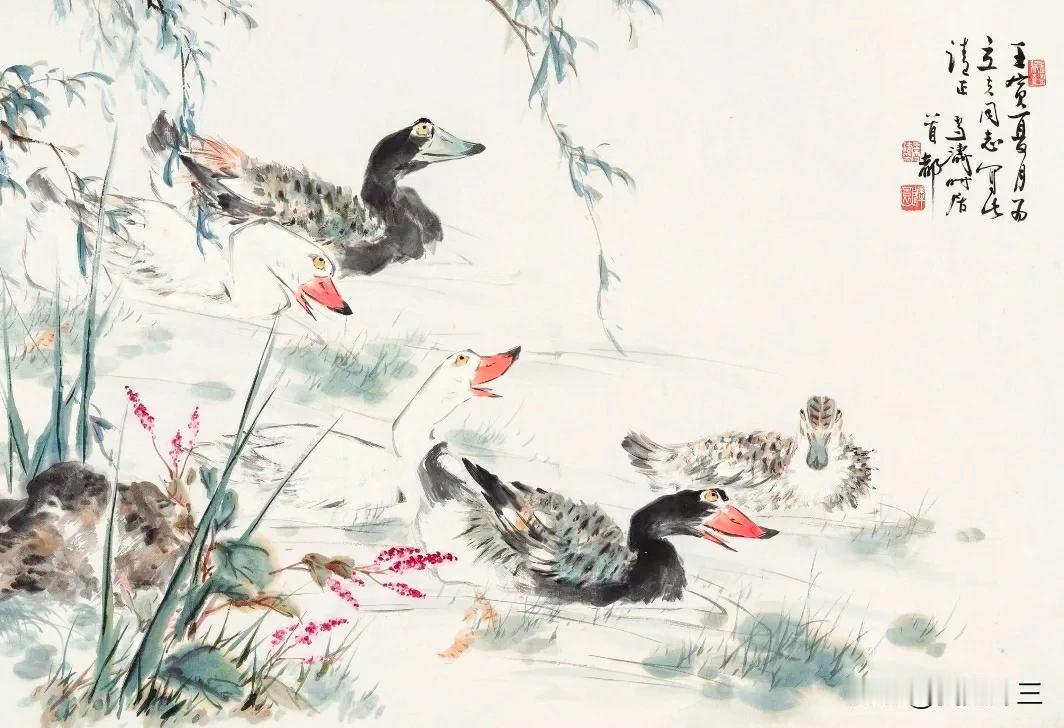 王雪涛  :  绘画不仅仅是模仿自然，更是要表现自然背后的神韵