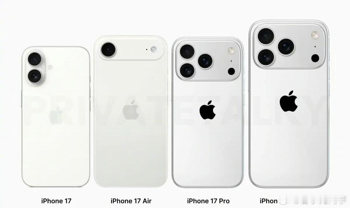 iPhone17ProMax最新机模这种宽镜头的设计还不错，比前几代iPhone
