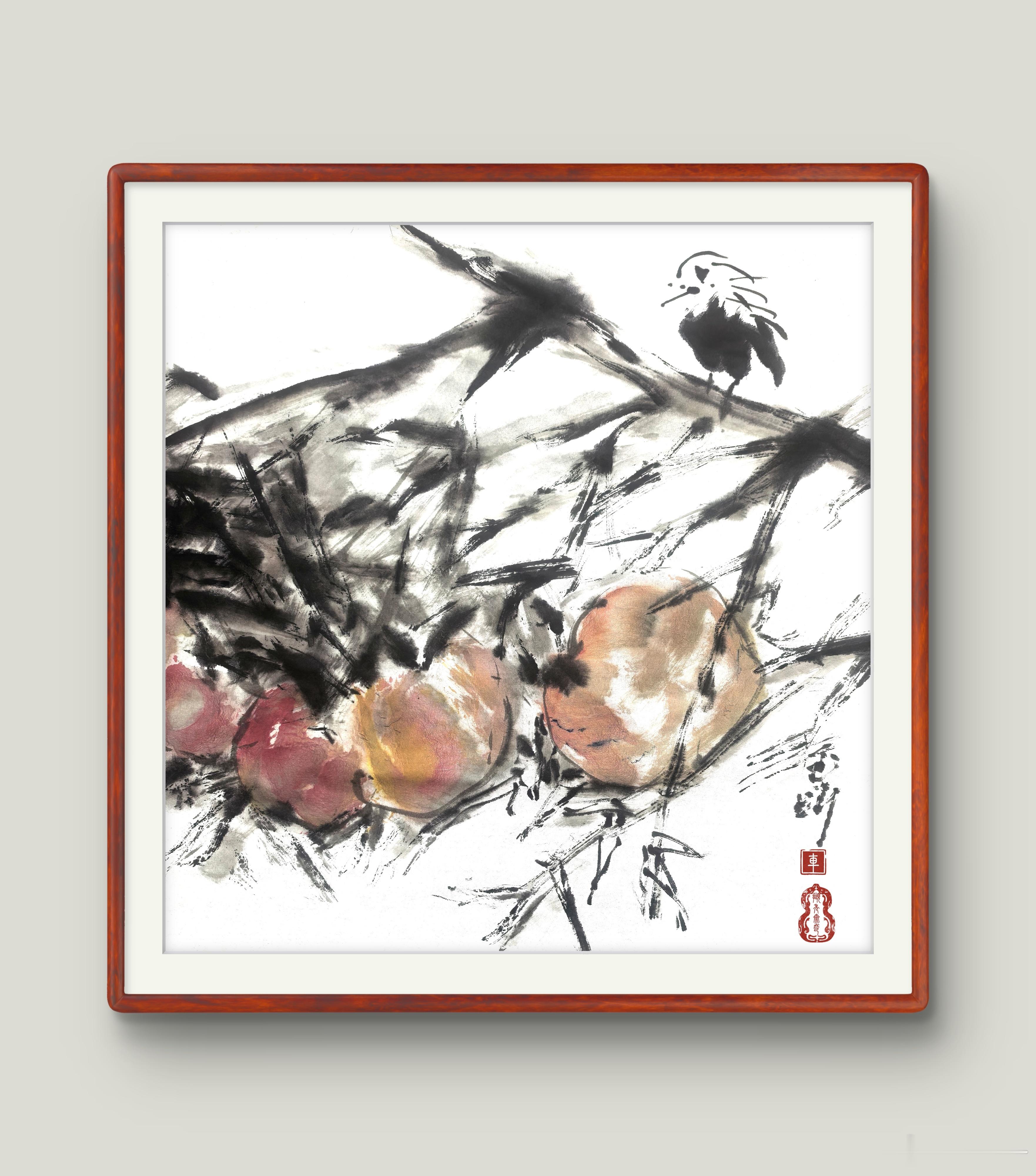 我画下的不是风景，是那一刻的自己。 