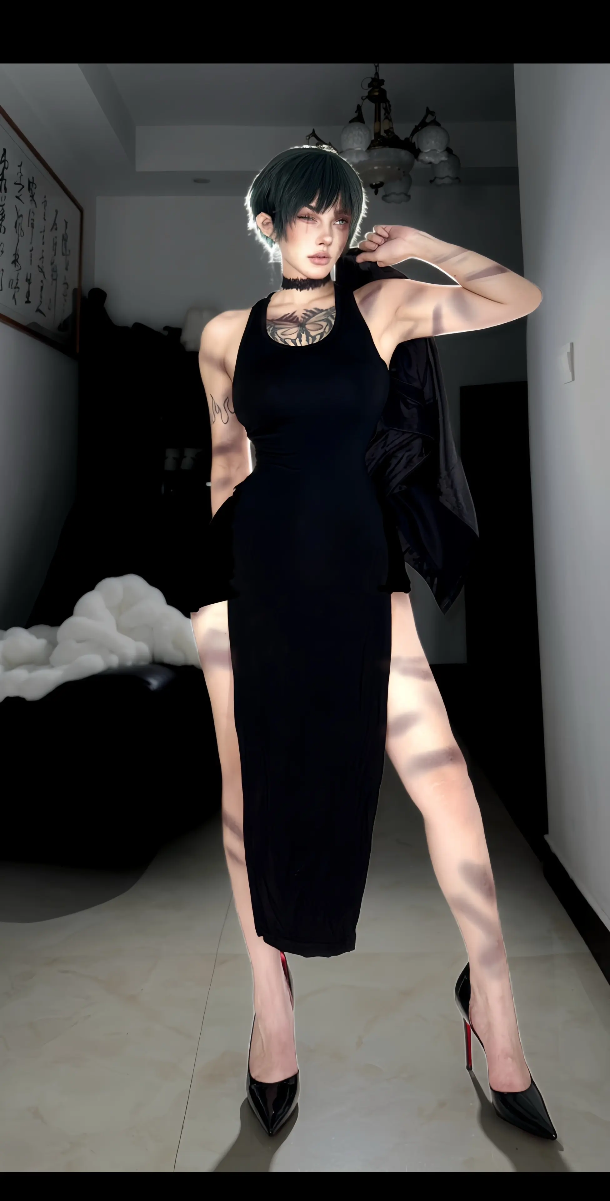 体脂率一直在破坏我的忧郁感。