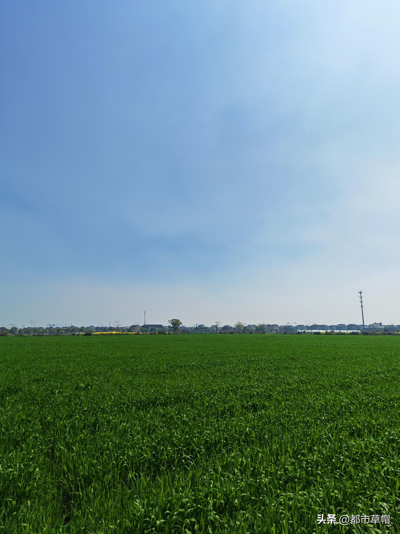 分享你随手拍的风景这也算是风景吧？从农村走出来的人们，在他们的心目中，像这样蓝天