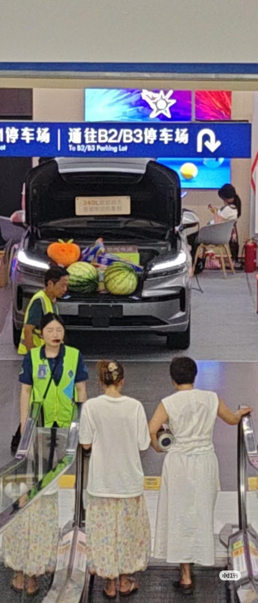 哈哈哈哈哈山姆会员店收银台后惊现乐道L90大嘴，笑死了，这是精准核弹打击啊！大v