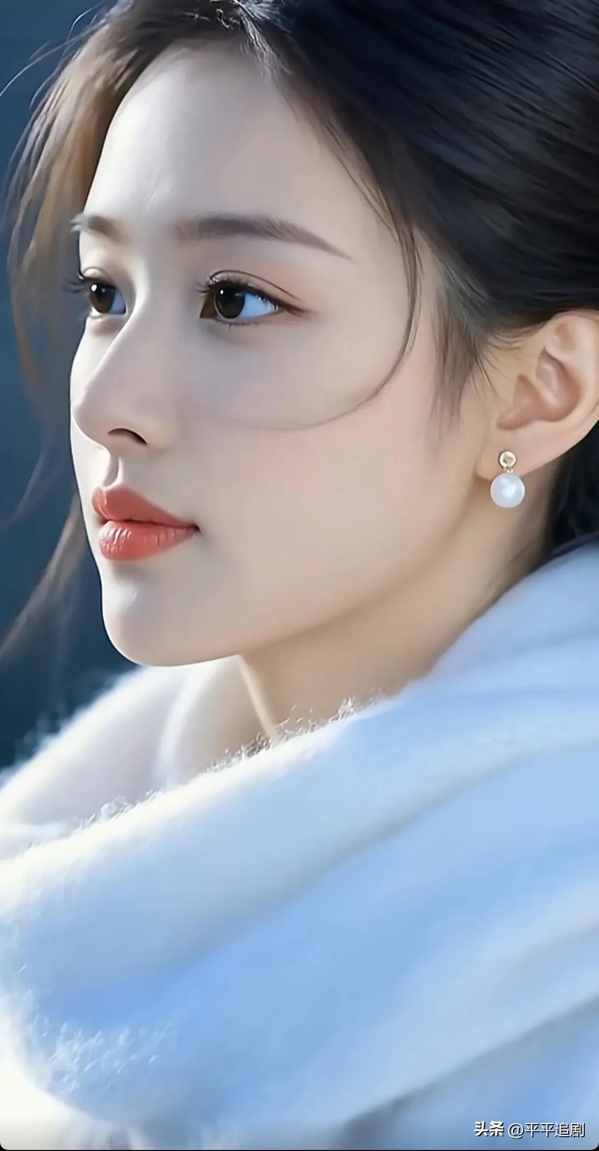 风掠过发梢，温柔藏在眉眼间，此刻的静谧，是独属于自己的温柔时光。
女性应有的气质