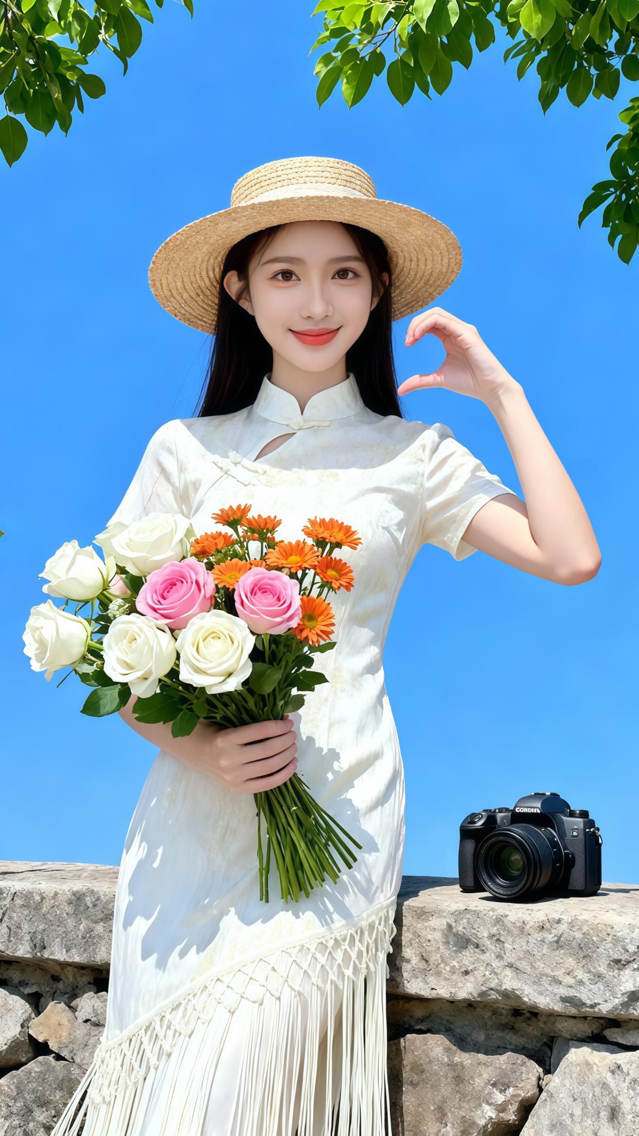 每日搭配分享👗时尚穿搭 穿搭 新中式 大码女装 旗袍