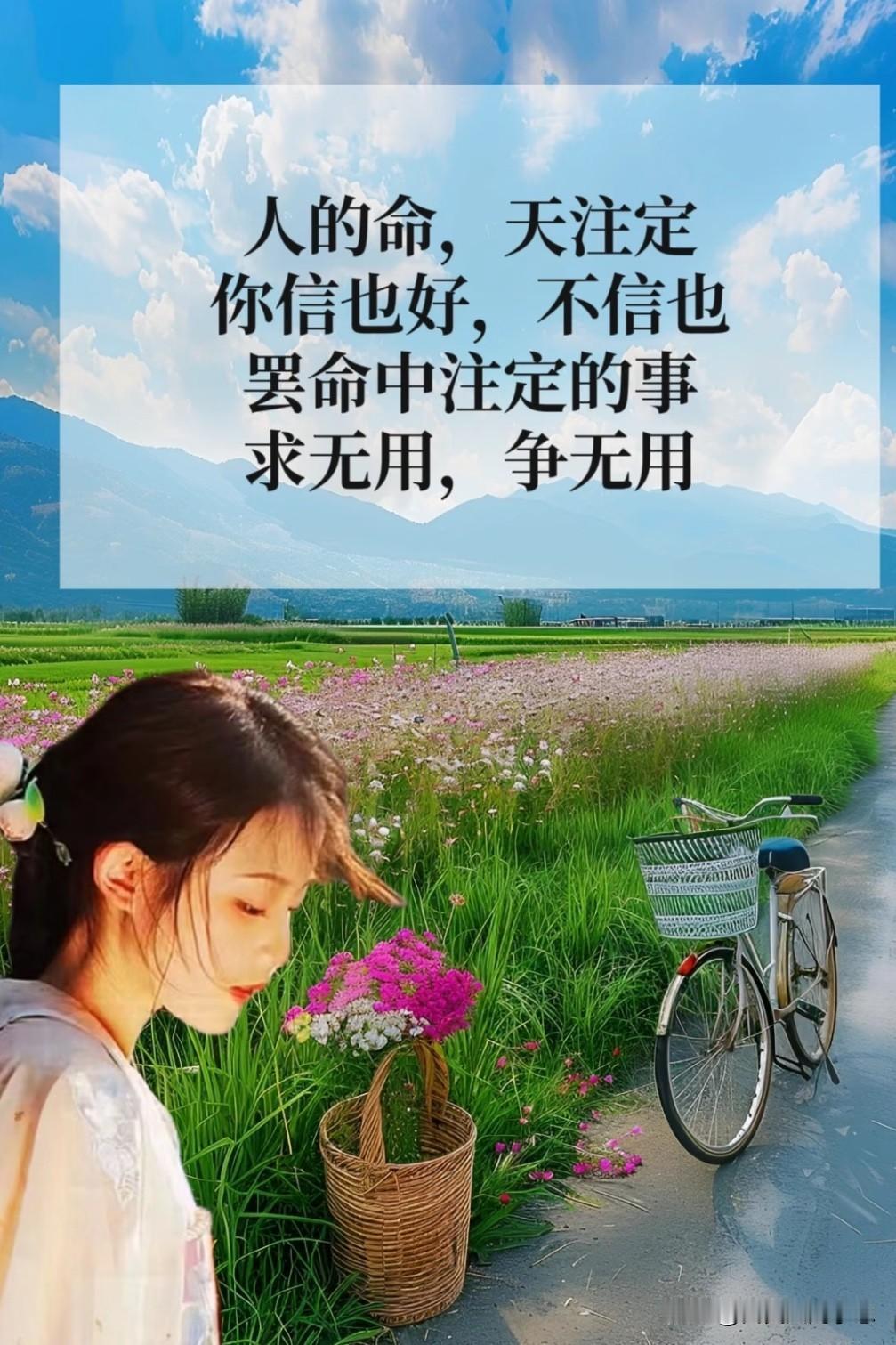 大家相信命运吗？反正我信！

有句话说命里有时终须有，命里没有莫强求，我觉得这句