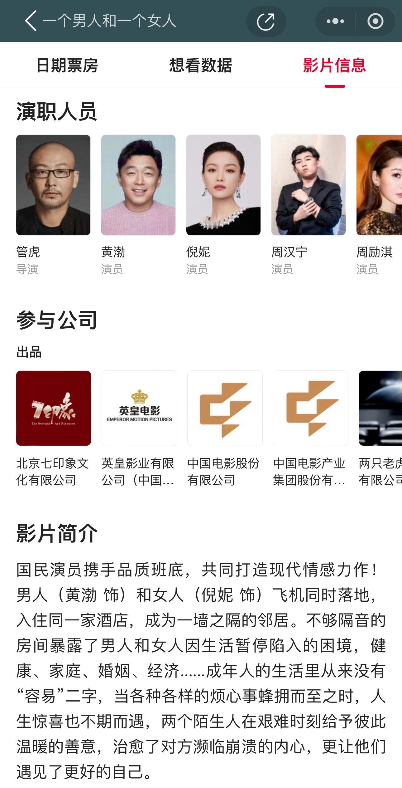 真能扛保底票房的确实凤毛麟角，管虎、黄渤、倪妮这样的配置，周末的首日票房竟然才1