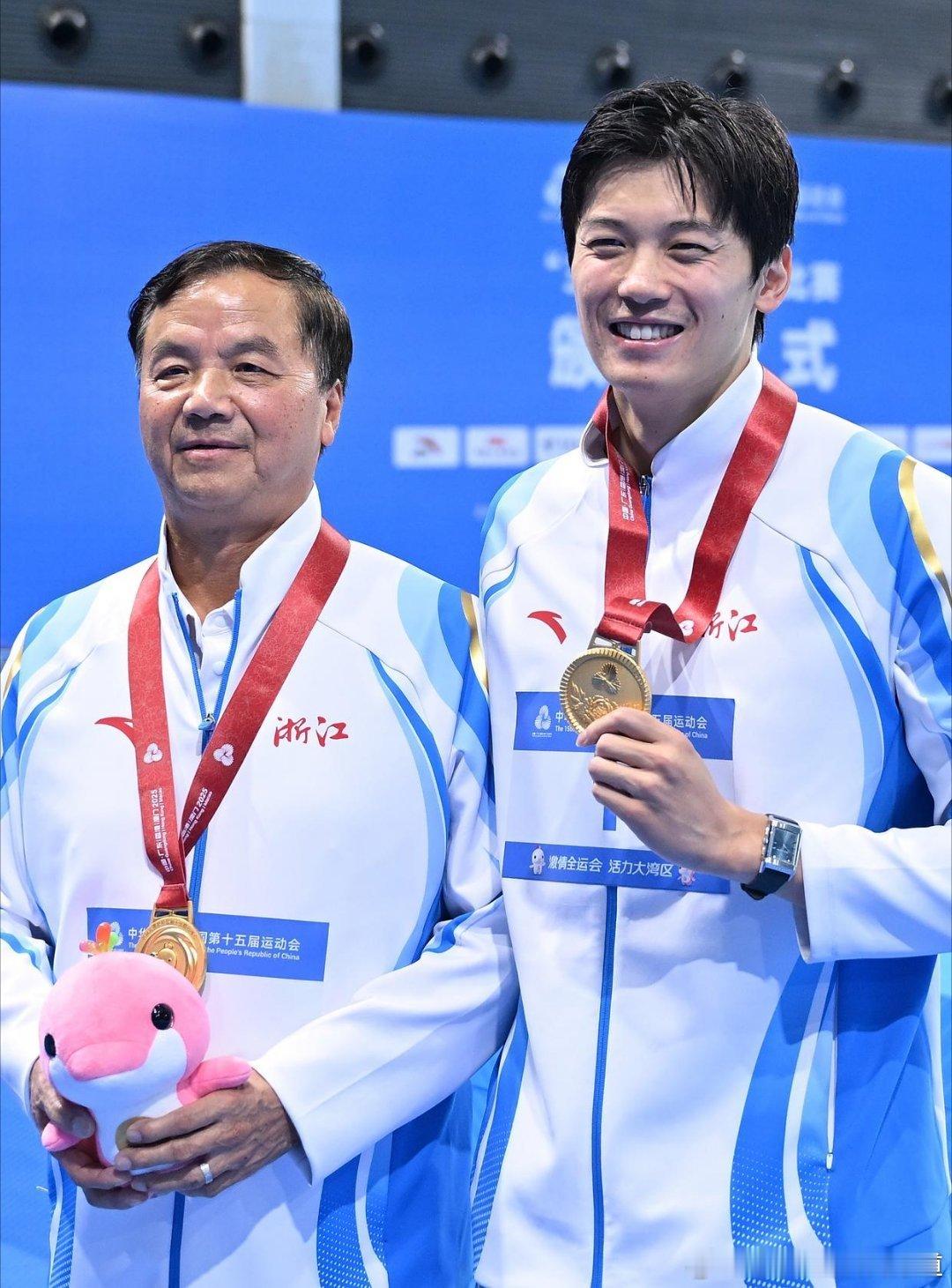 31岁的汪顺完成了十五运会游泳全部比赛，8天赛程7天参赛，在本届全运会上夺得4金