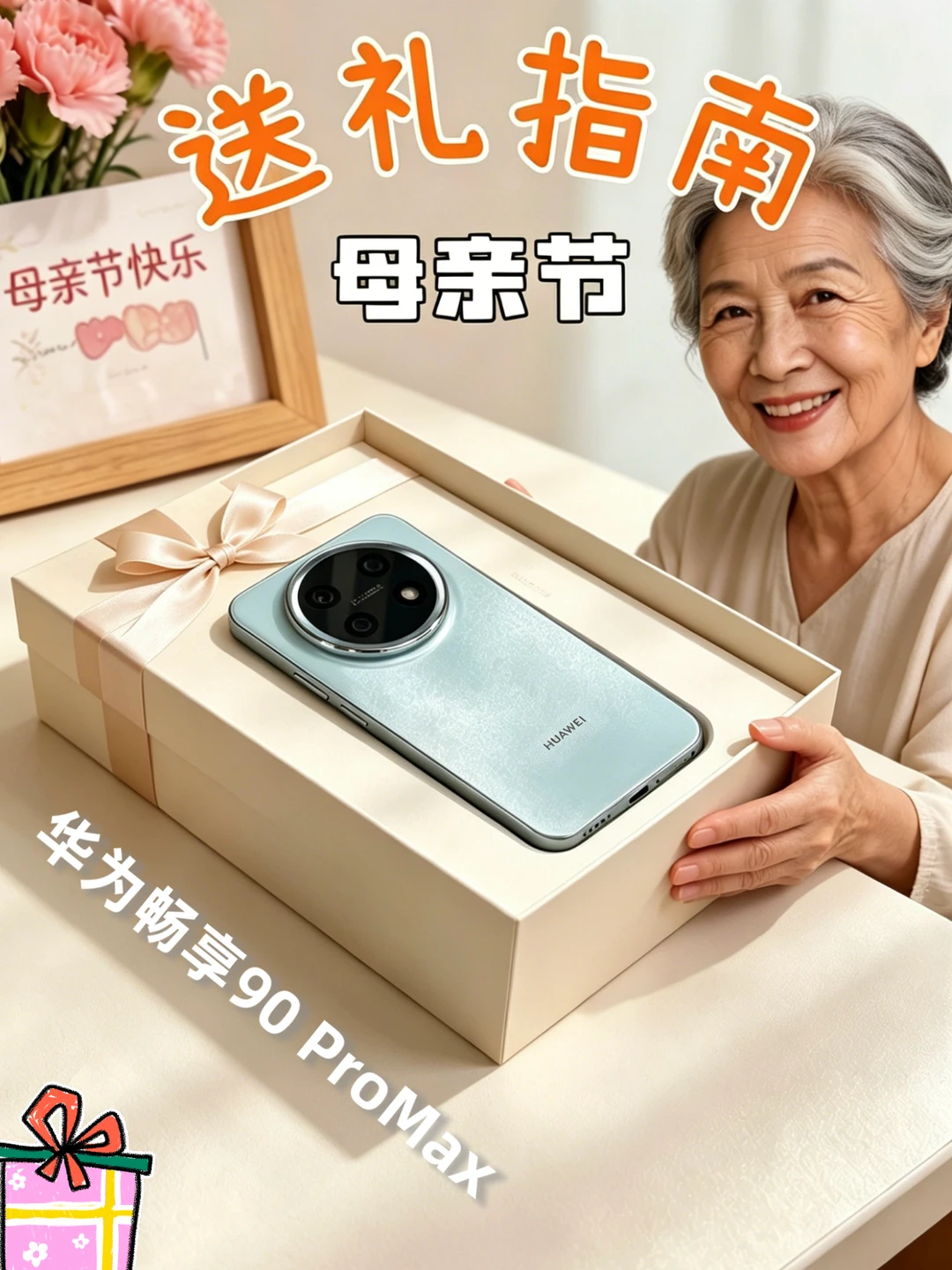 母亲节送妈妈✨华为亲情防诈太安心💗