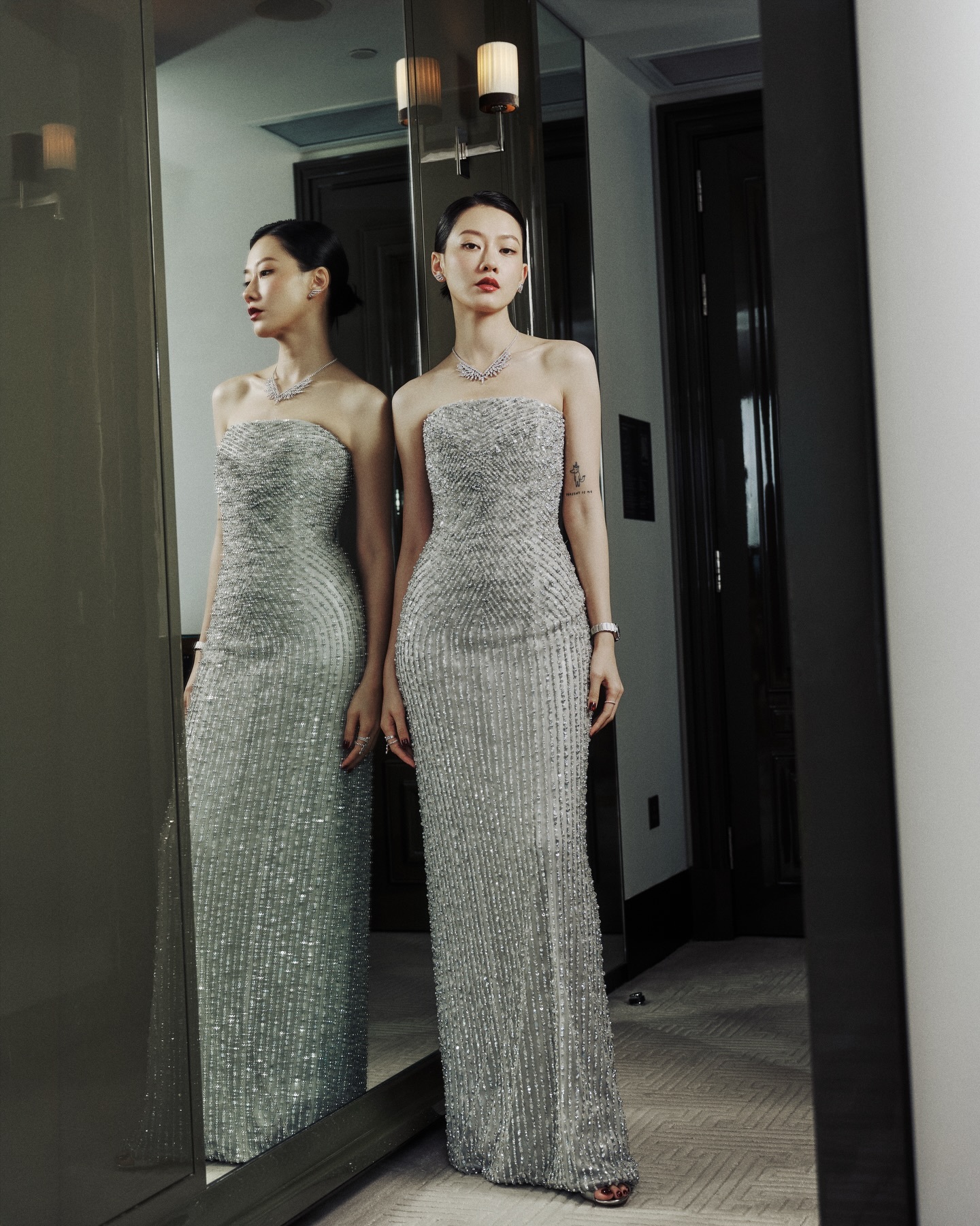 廖子妤：我的44屆香港電影金像獎紅地毯鎧甲。 