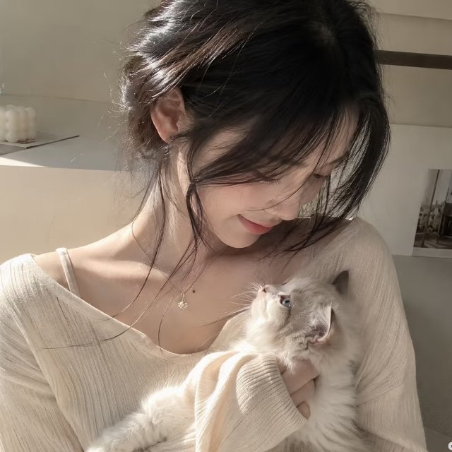 𝑾𝒆𝑪𝒉𝒂𝒕今日份女头女生头像｜ins风头像｜氛围感｜高清无水印 