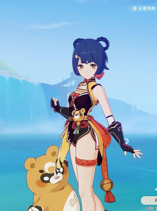 原来香菱才是凹凸有致的那个啊！#原神# #游戏# #二次元#