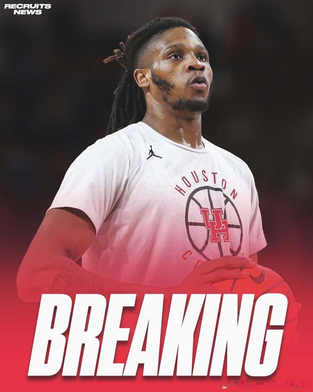 据休斯顿大学主帅凯尔文·桑普森(Kelvin Sampson)透露，乔瑟夫·塔格