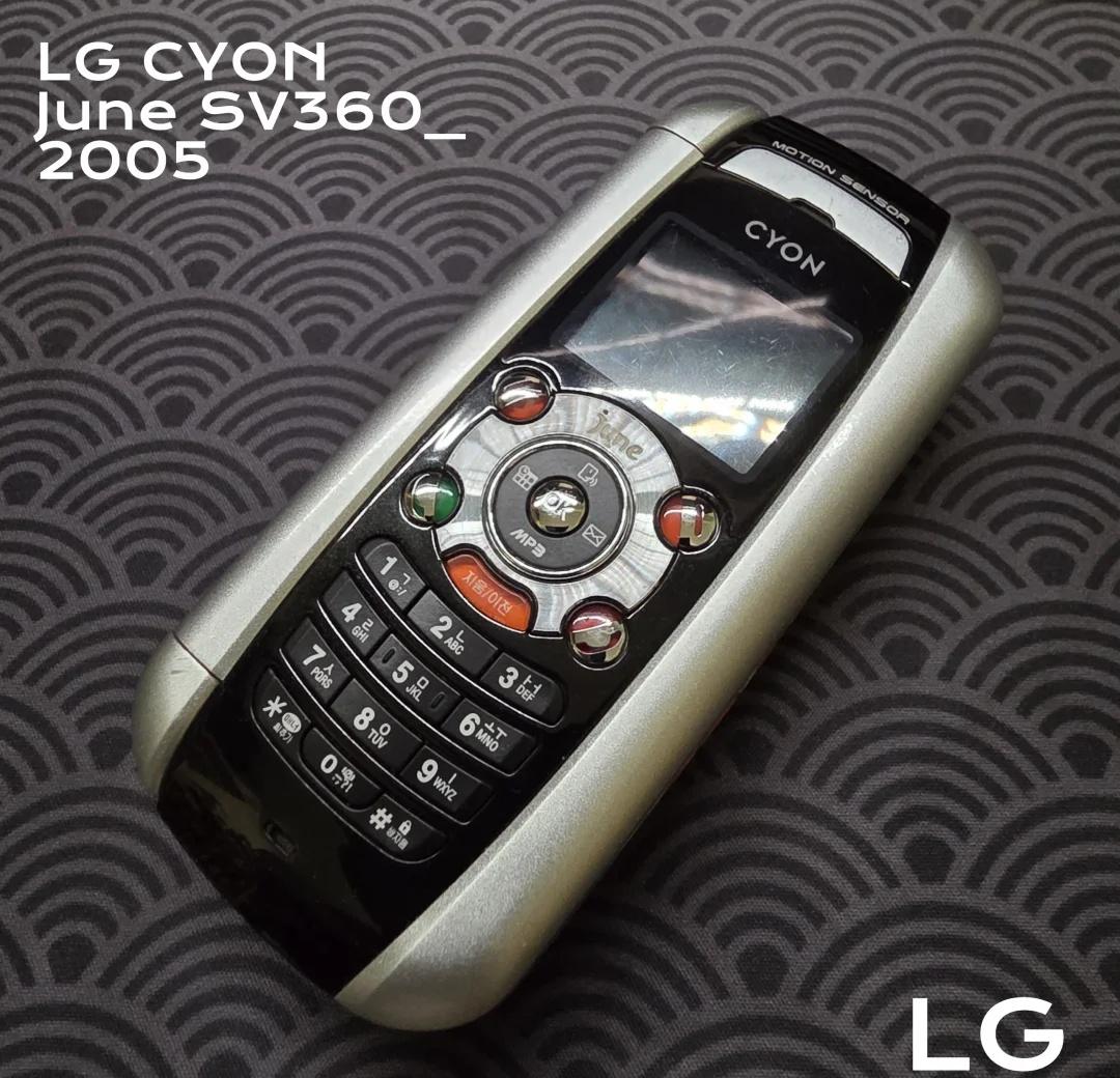 LG CYON June SV360_2005
国内难得一见的韩国本土先锋黑科技