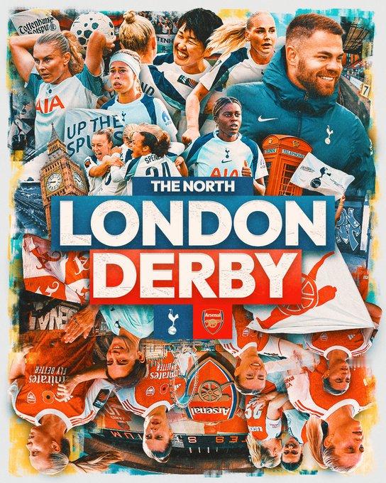 THE NORTH LONDON DERBY🔥🆚 阿森纳🏆 英超女足🏟️