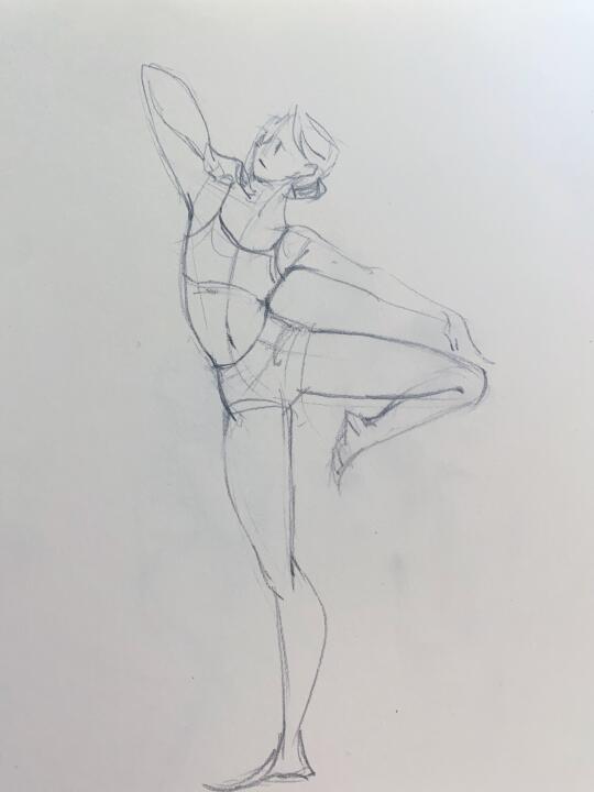 乱七八糟的纸上速写