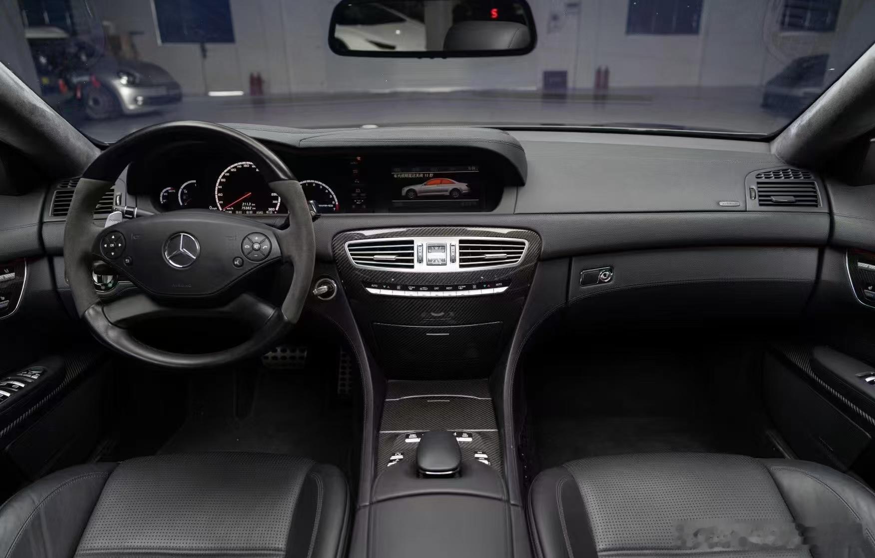 奔驰AMG CL63 coupe W221 5.5T，高配版，黑武士，14年9月