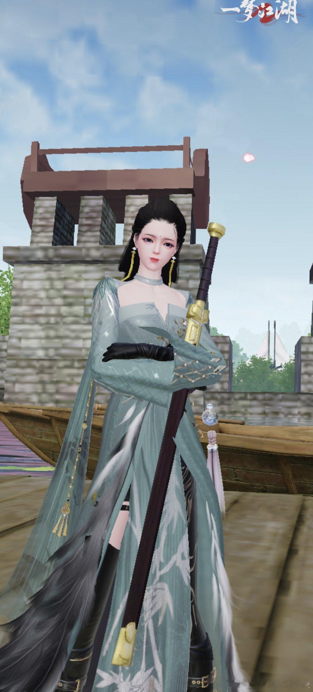 #一梦江湖[超话]#蝶音头和新衣服好适配 ​​​