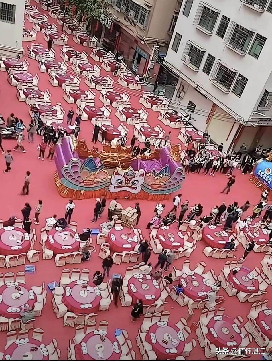 湛江市赤坎区百姓村的千桌万人宴，肯定是百姓村年例活动的一个大亮点。很多人不知道的