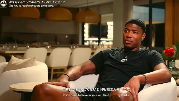 八村垒谈从日本到NBA：关键在于相信自己，除此之外别无他法
05月16日讯，在体