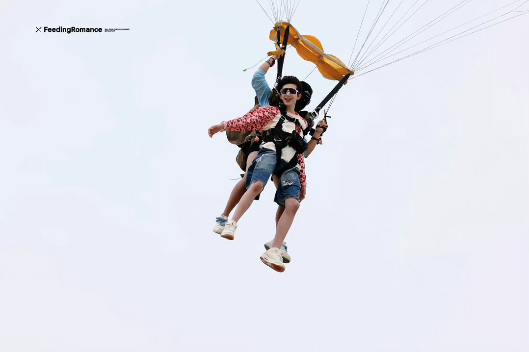 陈浚铭今天跳伞路透神图 