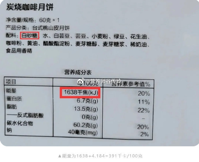 【月饼热量高，推荐这样吃】#健闻登顶计划##全民健康生活方式月# 明天就是#中秋