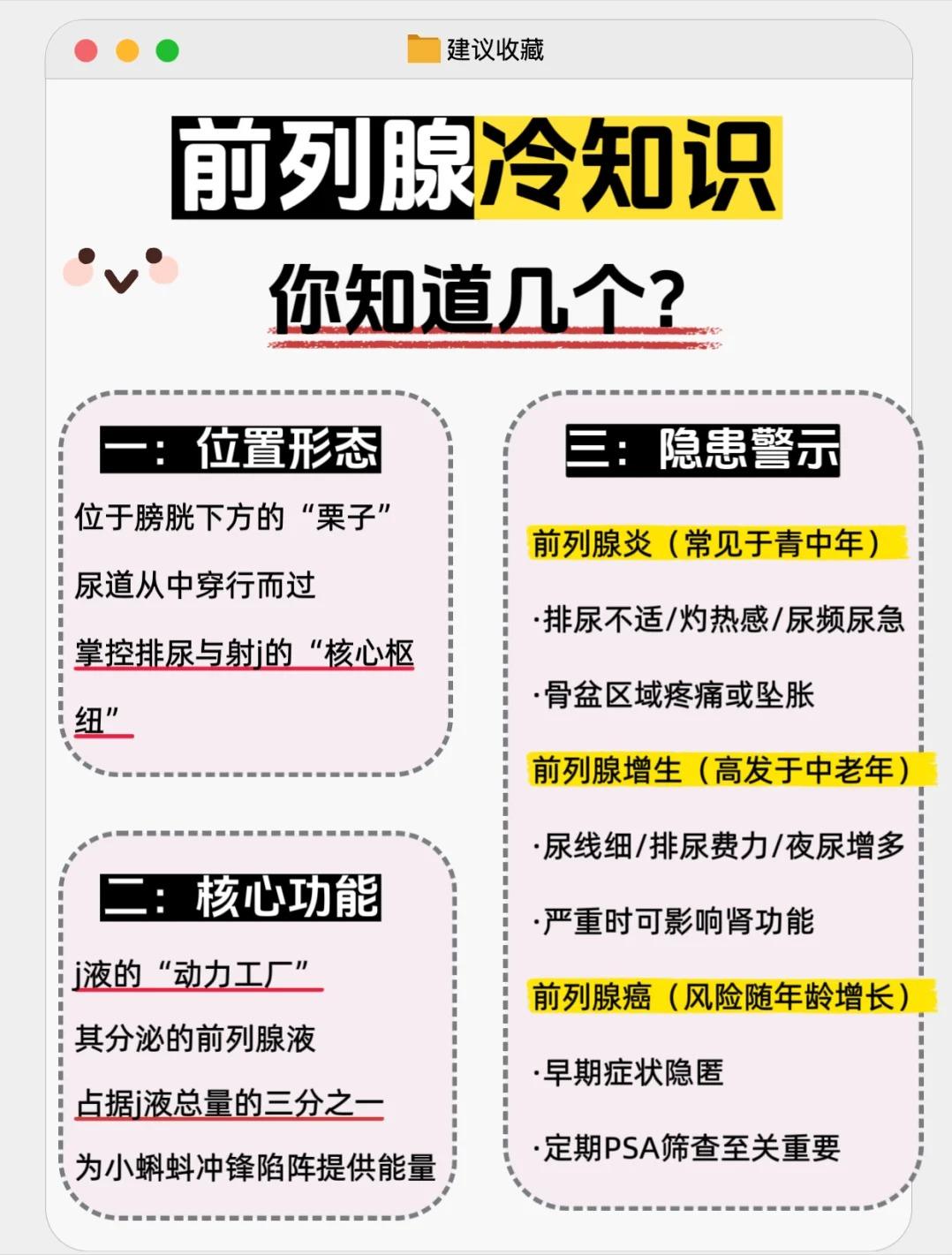 男生必看！关于前列腺冷知识，你了解多少？