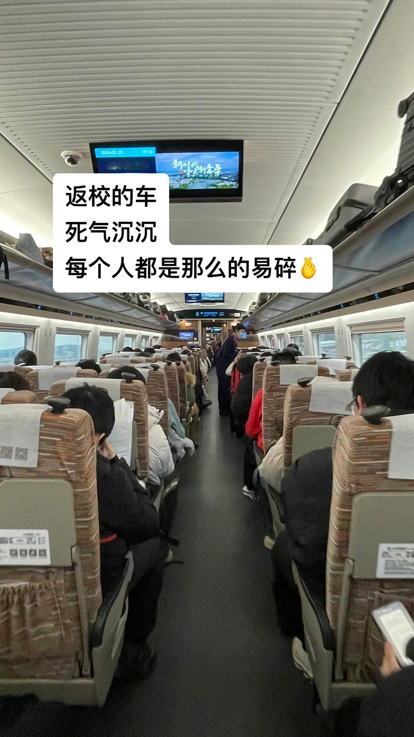 车厢里全是碎掉的大学生#龙年造梗大赛# ​​​
