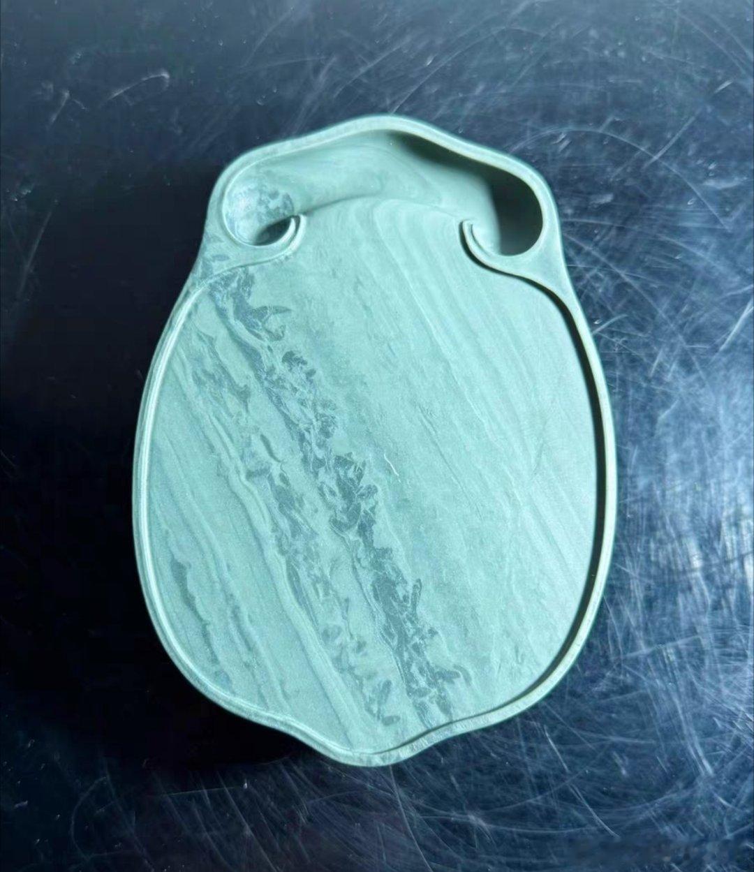 【精品展示】（二）砚台系列（2）：洮砚❸～～大师窦胜昌精品⑪。与师友们分享，一手