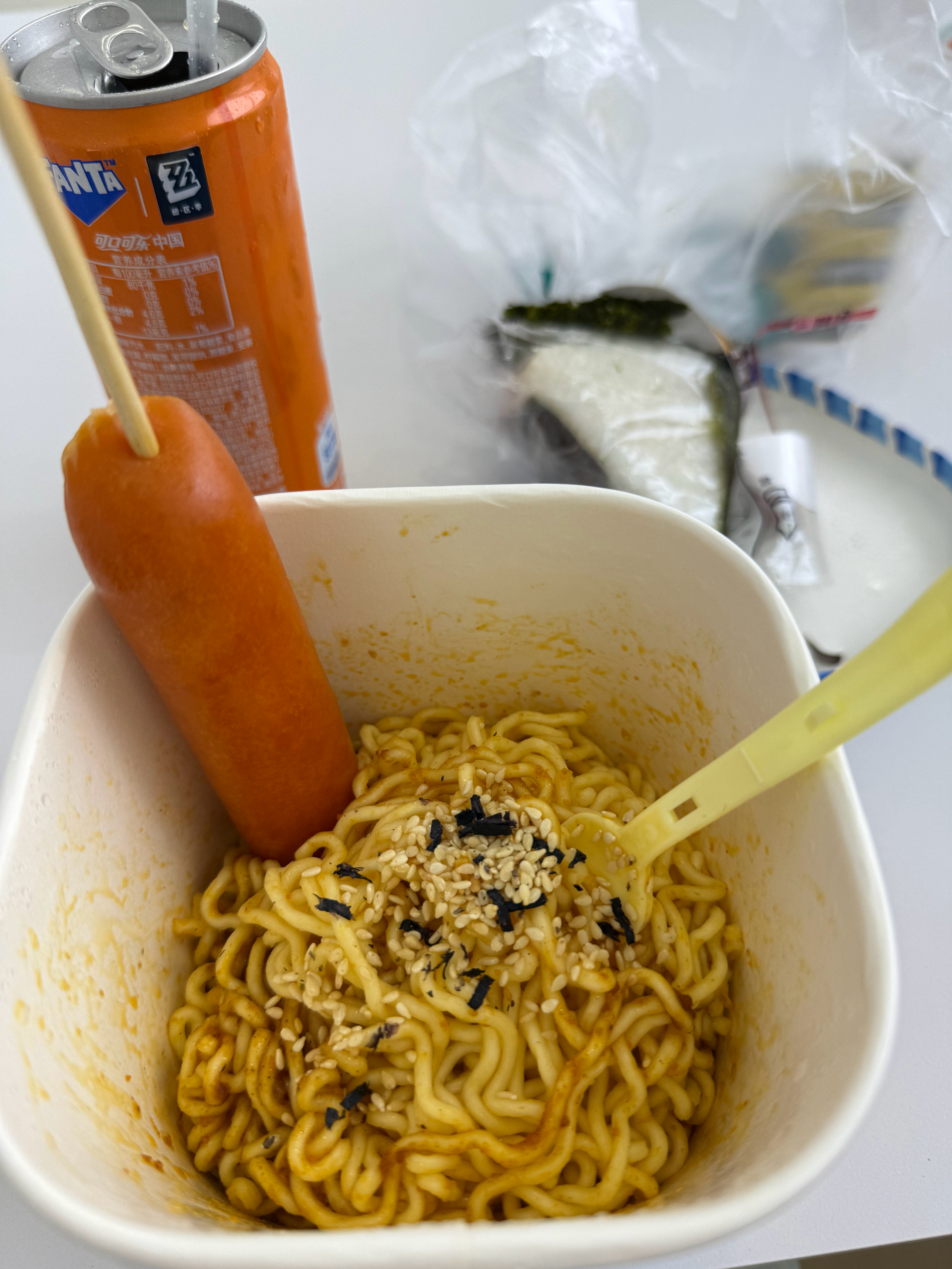 泡面加肠 