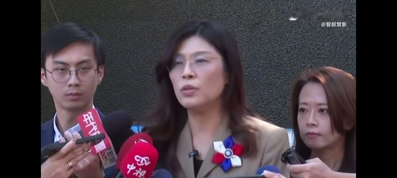 郑丽文如果当演员一定是泰斗级！