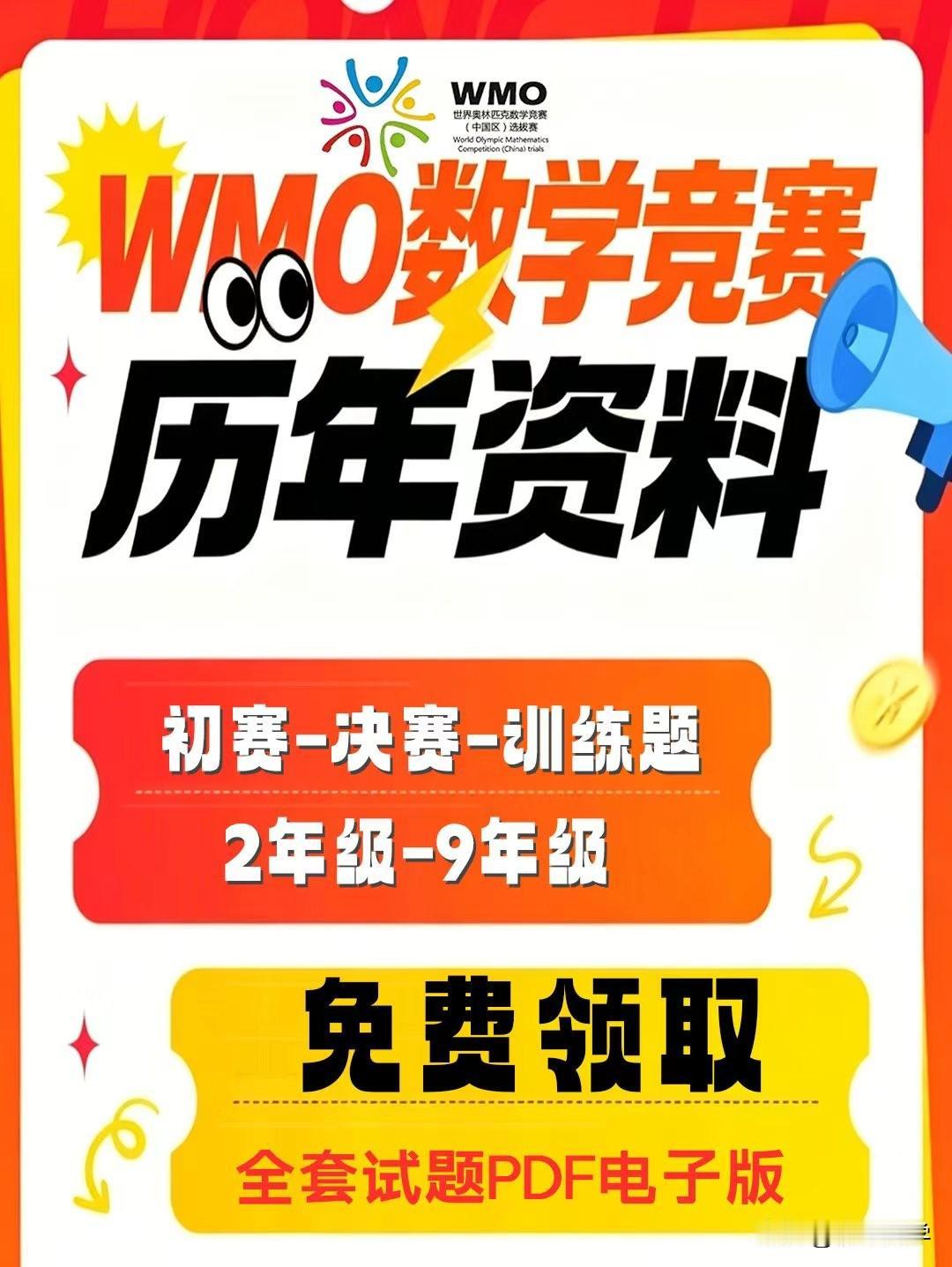 2026年第35届融合创新讨论大会赛事将于五月初举办初赛，WMO历年真题已整理好