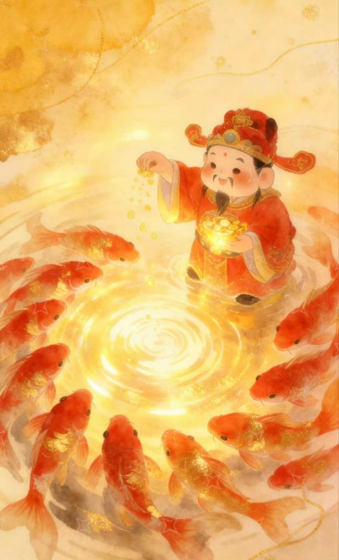 “ 转 · 好运聚财 …” ​​​
传统文化 绘画 祝福