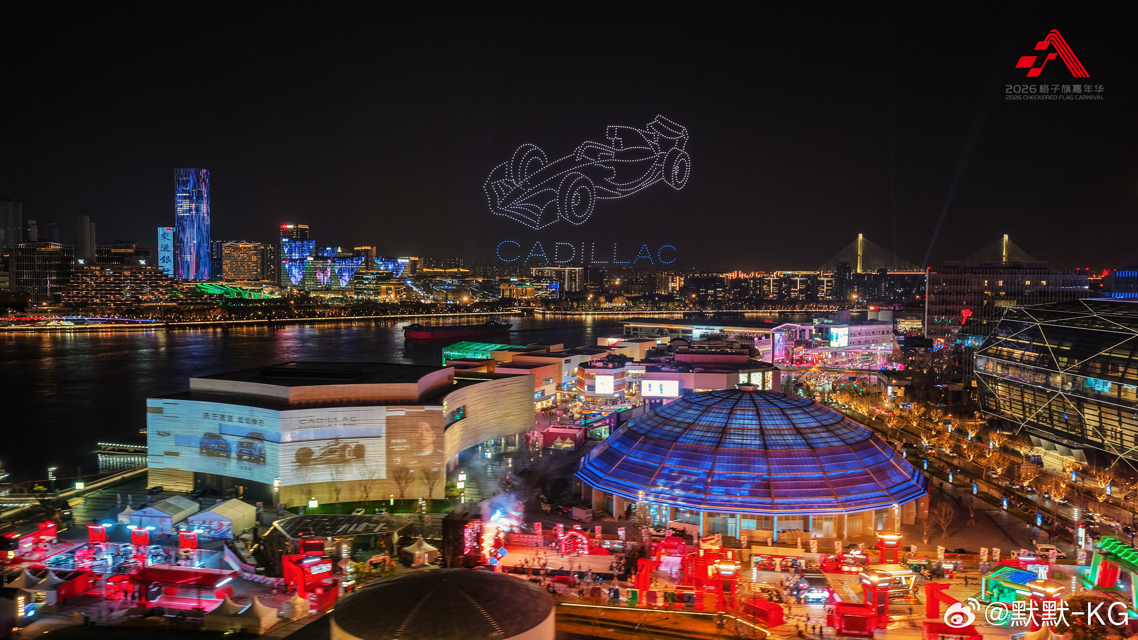 F1上海站凯迪拉克车队，3月15日，哇撒撒。 