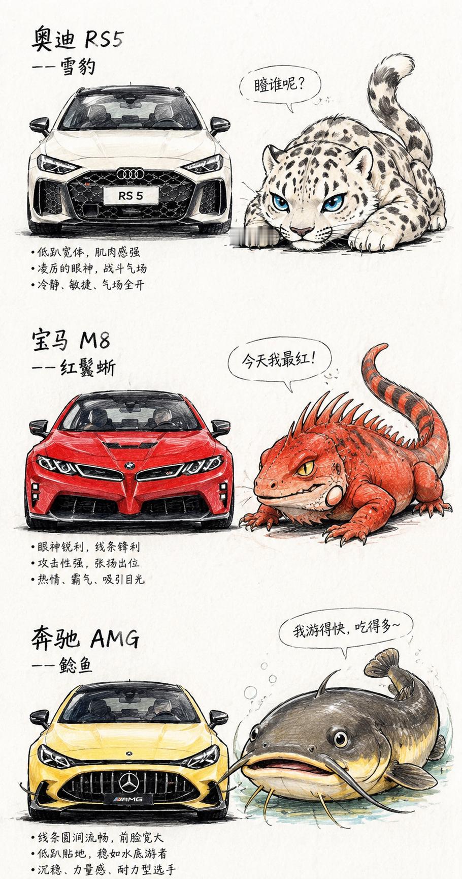 GPT 老师和 Gemini 老师对 BBA 新车设计的评价 