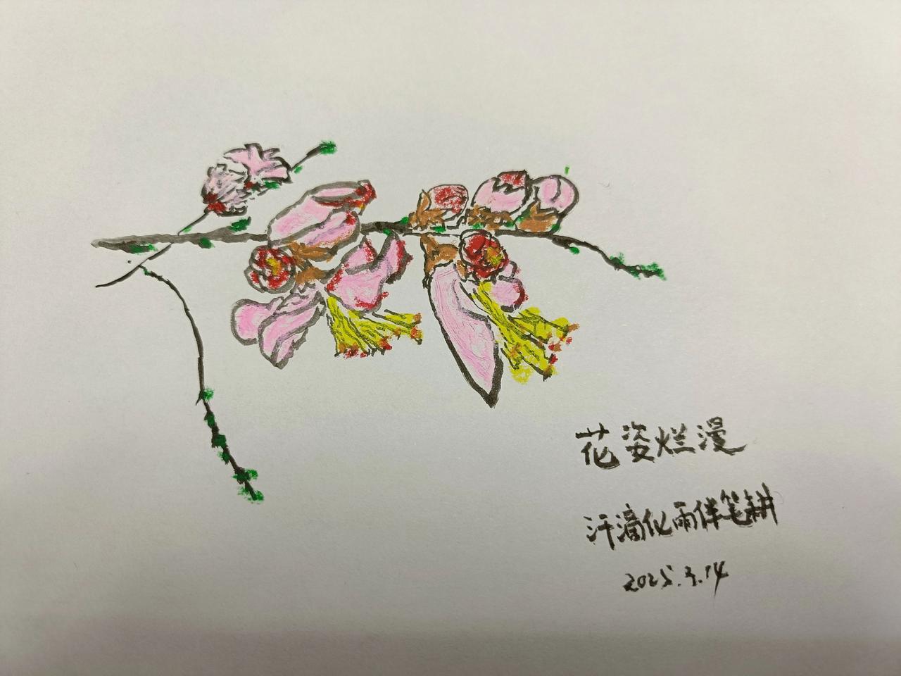 花姿烂漫春如意