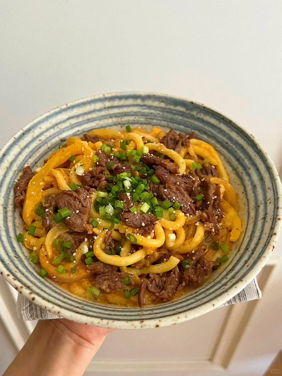 超好吃的辣咖喱牛肉乌冬面！！