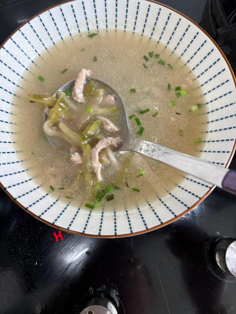 方小丫日记方厨家 ［经典：榨菜肉丝汤］告诉孙女，这是40多年前，我吃过的最美味的