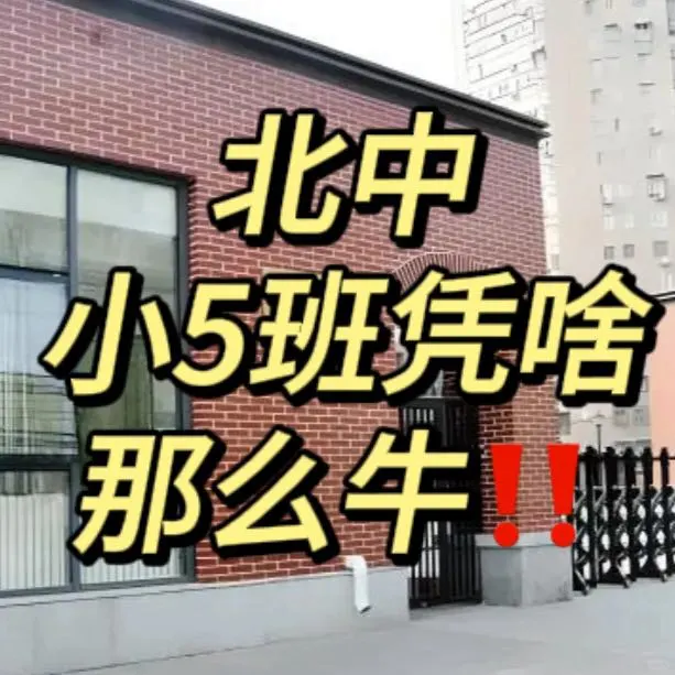 北中小五班凭啥那么牛🔥
