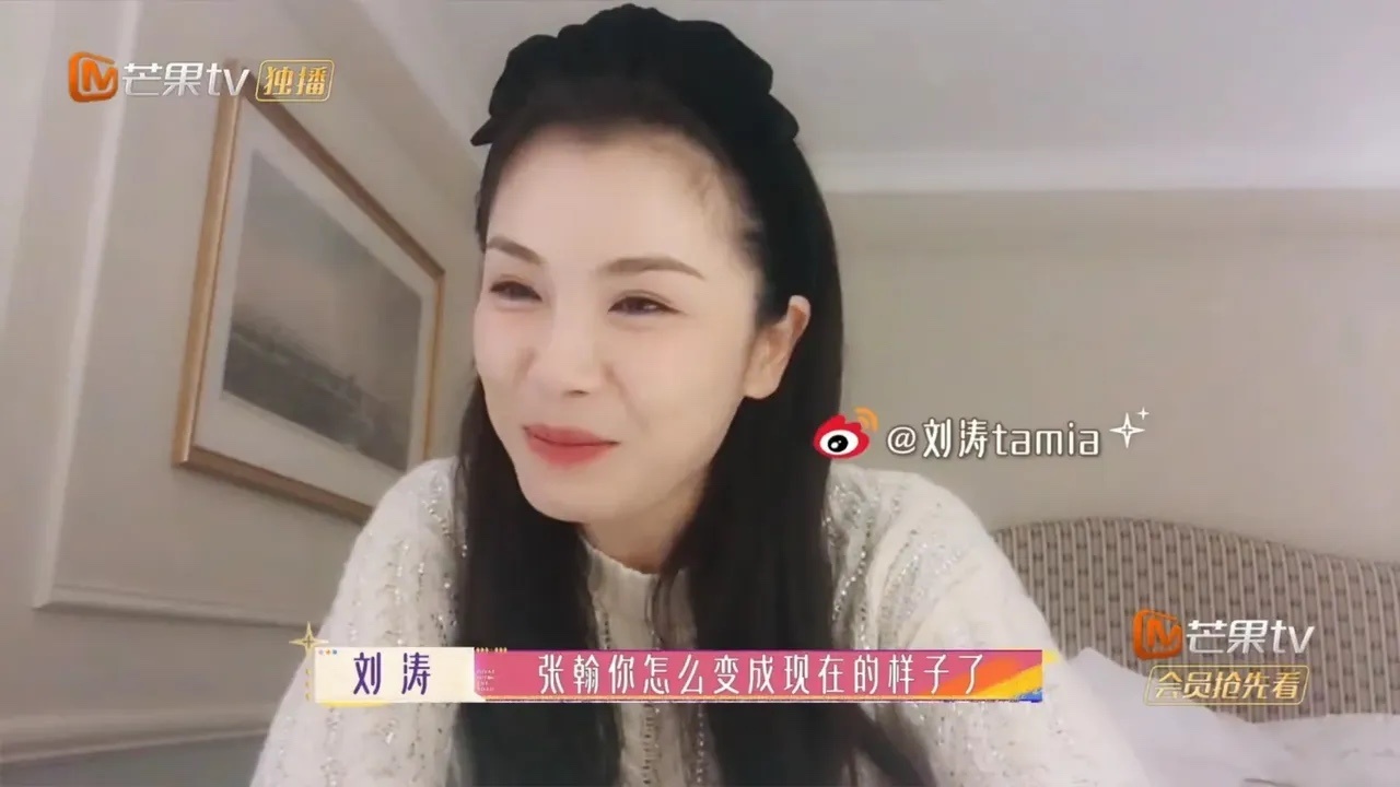 #张翰沧桑了#网友称，张翰许久未见变沧桑了。看到张翰，刘涛问:“张翰，你怎么变成