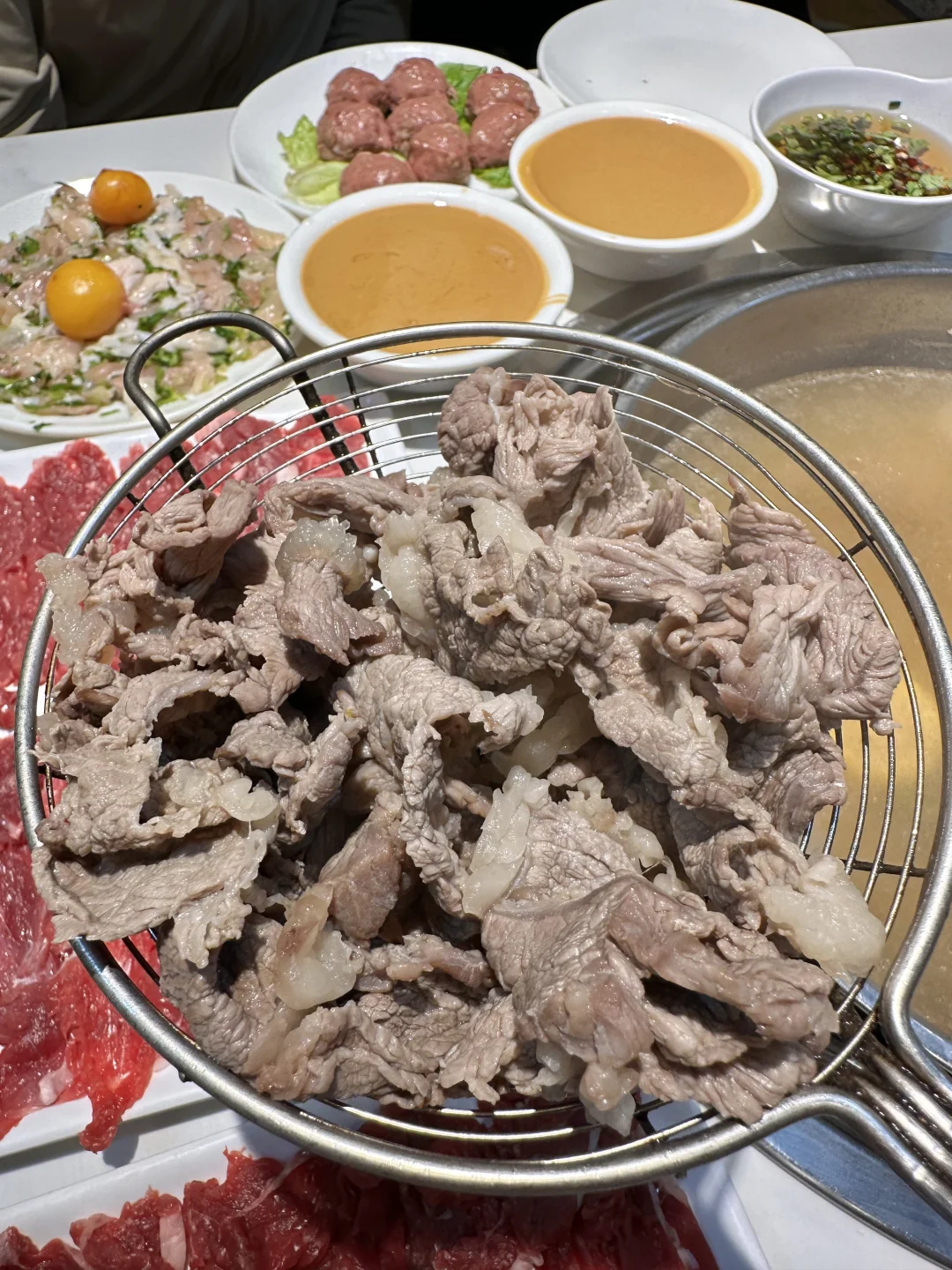 （南京）个人觉得无法超越的牛肉火锅。。。