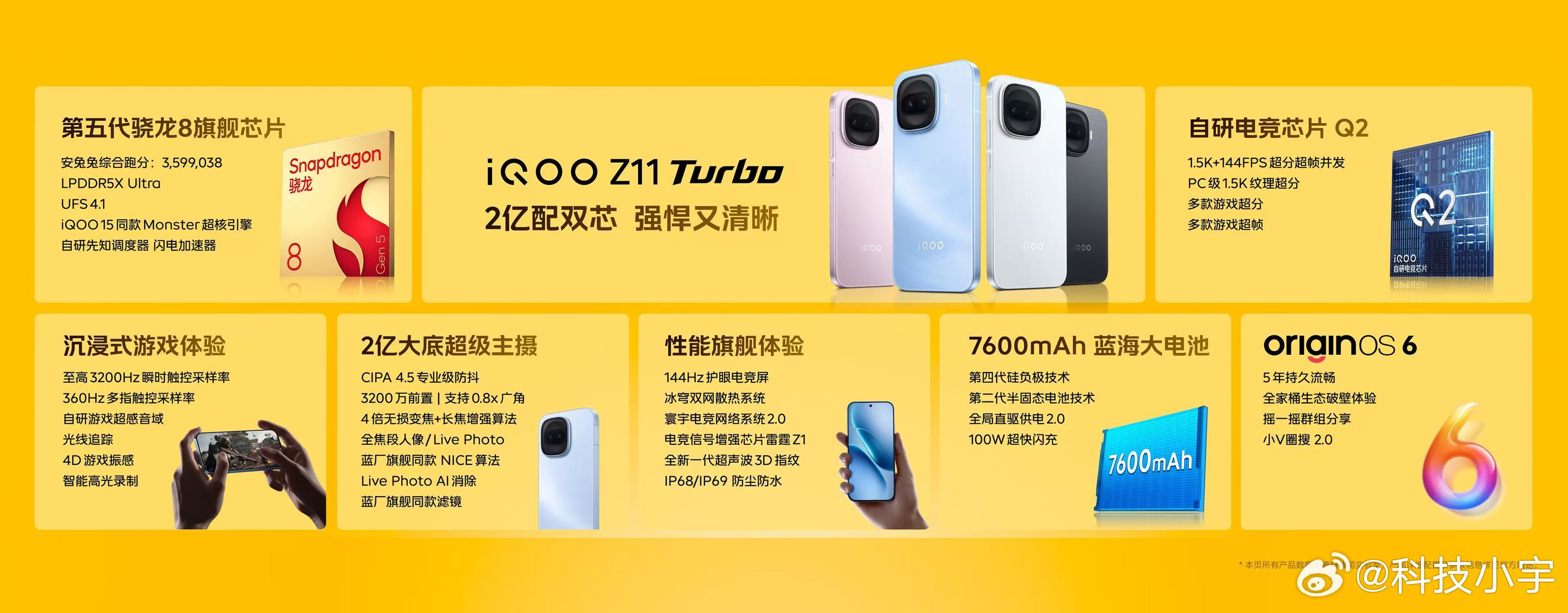 iQOO Z11 Turbo，售价2699起，首销2399起，国 bu 到手价2