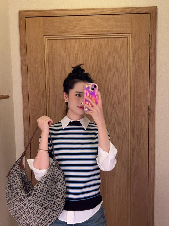 断货王｜OOTD新款老花腋下包｜Tory Burch