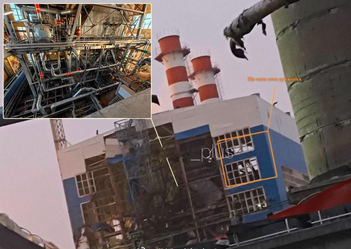 初步分析显示，三枚乌军导弹击中了沃罗涅日第一热电厂新建能源机组。其中两枚击中锅炉